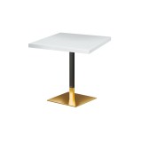 Mesa de café OMEGA con tablero de madera chapada