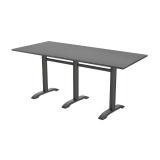 Mesa de cafetería CARVO TRIO con tablero laminado