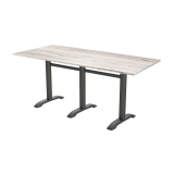Mesa de cafetería CARVO TRIO con tablero laminado
