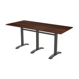 Mesa de cafetería CARVO TRIO con tablero laminado