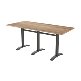 Mesa de cafetería CARVO TRIO con tablero laminado