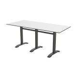 Mesa para terraza CARVO TRIO con tablero HPL