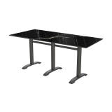 Mesa para terraza CARVO TRIO con tablero HPL