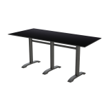 Mesa para terraza CARVO TRIO con tablero HPL