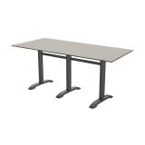 Mesa para terraza CARVO TRIO con tablero HPL