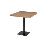 Mesa de café ALFA FOLD con tablero de madera chapada