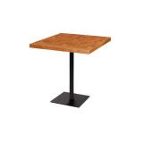 Mesa de café ALFA FOLD con tablero de madera chapada