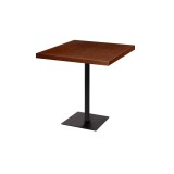 Mesa de café ALFA FOLD con tablero de madera chapada