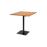 Mesa plegable para jardín cervecero ALFA FOLD con tablero HPL