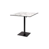 Mesa plegable para jardín cervecero ALFA FOLD con tablero HPL
