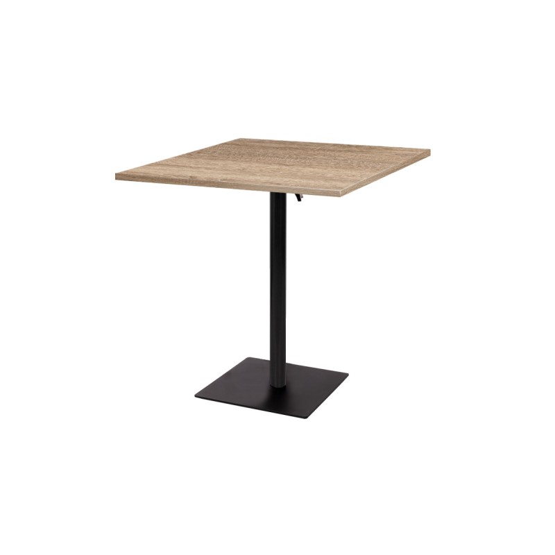 Mesa de cafetería ALFA FOLD con tablero laminado