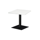 Mesa de cafetería ALFA XL con tablero de madera chapada