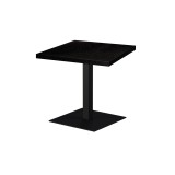 Mesa de cafetería ALFA XL con tablero de madera chapada