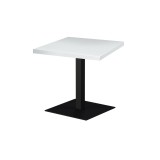 Mesa de cafetería ALFA XL con tablero de madera chapada