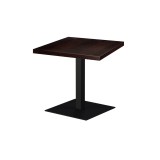 Mesa de cafetería ALFA XL con tablero de madera chapada