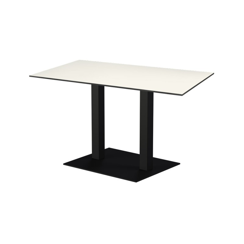 Mesa para jardín cervecero ALFA XL DUO con encimera HPL