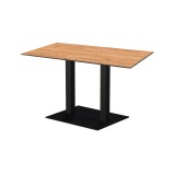 Mesa para jardín cervecero ALFA XL DUO con encimera HPL