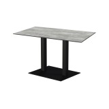 Mesa para jardín cervecero ALFA XL DUO con encimera HPL