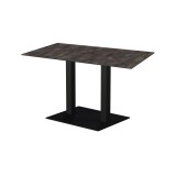 Mesa para jardín cervecero ALFA XL DUO con encimera HPL