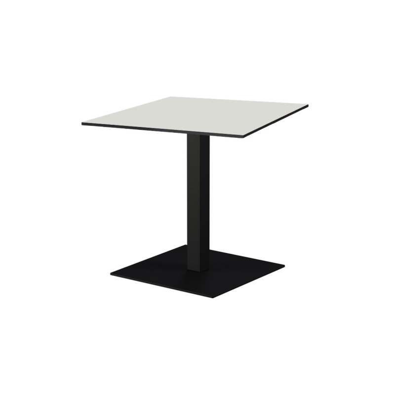 Mesa de cafetería ALFA XL con tablero HPL