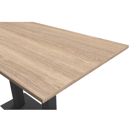 Mesa de cafetería SIGMA DUO con tablero laminado