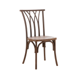 Silla de boda VIENA POLYWOOD color nogal
