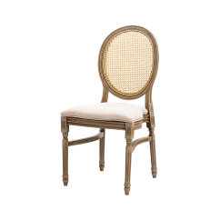 Silla de boda PALACE POLYWOOD color roble