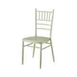 Silla de boda de metal CHIAVARI TIFFANY color champán
