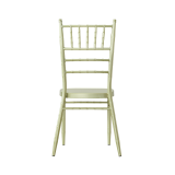 Silla de boda de metal CHIAVARI TIFFANY color champán