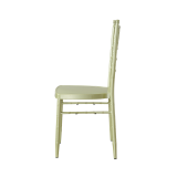 Silla de boda de metal CHIAVARI TIFFANY color champán