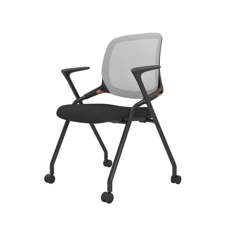 Silla de conferencia ERGON negro-gris
