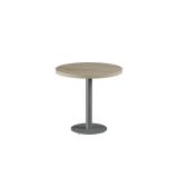 Mesa Da Bistro ALFA R gris Laminado
