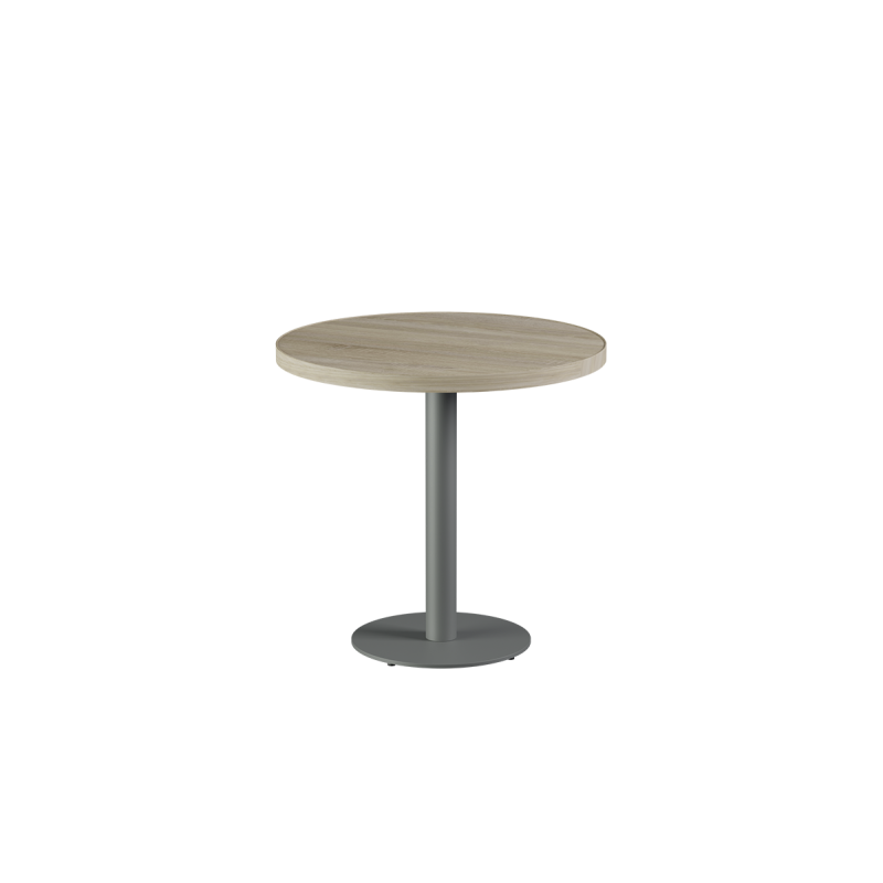 Mesa Da Bistro ALFA R gris Laminado