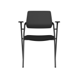 Silla de conferencia OPTIMA negra