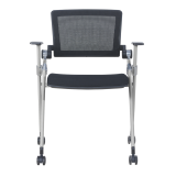 Silla de conferencia FLOW negro-gris