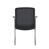 Silla de conferencia LENZO negro-gris
