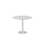 Mesa De Jardin De Cerveza ALFA R blanco encimera de piedra sinterizada