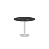Mesa De Jardin De Cerveza ALFA R blanco encimera de piedra sinterizada
