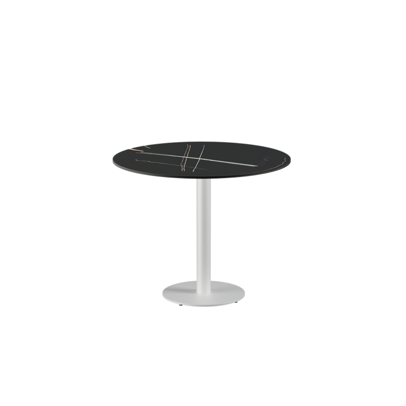 Mesa De Jardin De Cerveza ALFA R blanco encimera de piedra sinterizada
