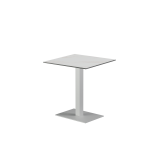 Mesa De Jardin De Cerveza ALFA 40x55 blanco encimera de piedra sinterizada