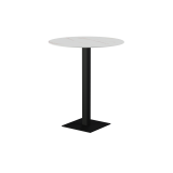 Mesa para terraza cervecera Alfa Bar sobre negro de cuarzo sinterizado