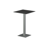 Mesa para terraza cervecera ALFA Bar sobre gris de cuarzo sinterizado