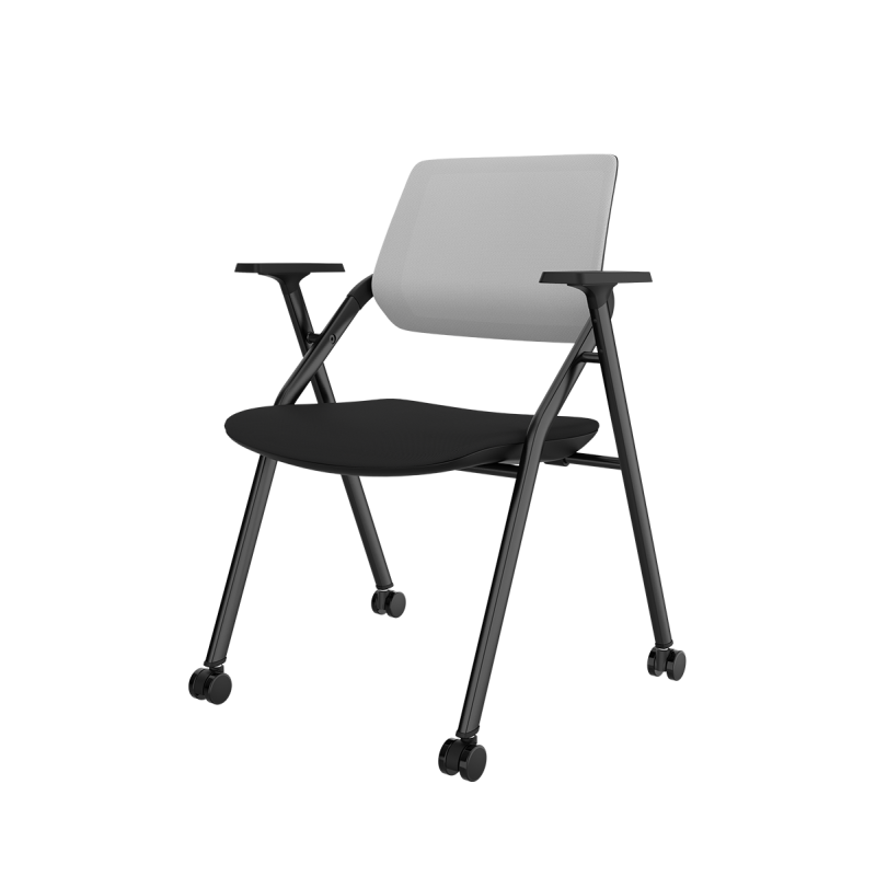 Silla de formación OPTIMA CA negro y gris