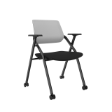 Silla de formación OPTIMA CA negro y gris