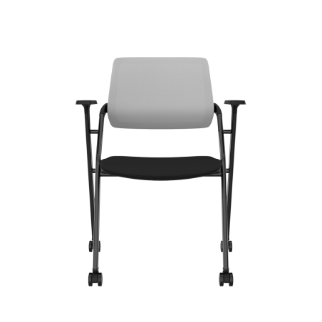 Silla de formación OPTIMA CA negro y gris