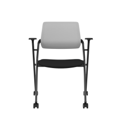 Silla de formación OPTIMA CA negro y gris