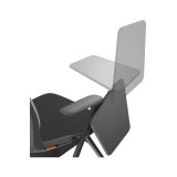 Silla de formación ERGON negro-gris