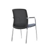 Silla de formación LENZO negro y gris