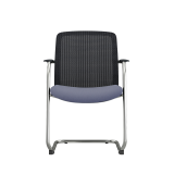 Silla de formación QUADRA negro y gris