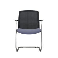 Silla de formación QUADRA negro y gris